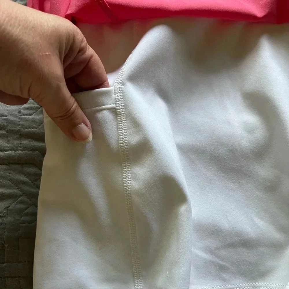 NWT‎ Peter Millar Pink Gabriela Swing Tennis Skirt Size Large Pickleball Golf
